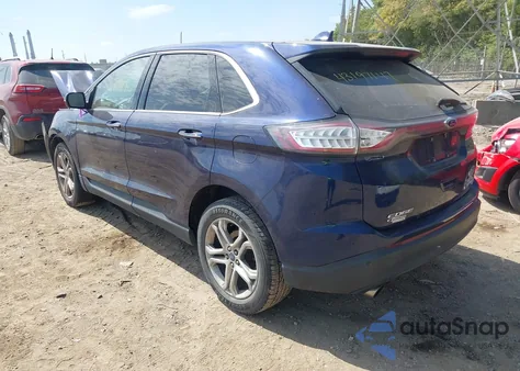 2016 Ford Edge Titanium из США, поврежденный, VIN 2FMPK4K92GBC52297